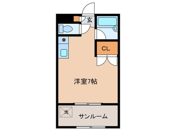 ハイツワールドの物件間取画像